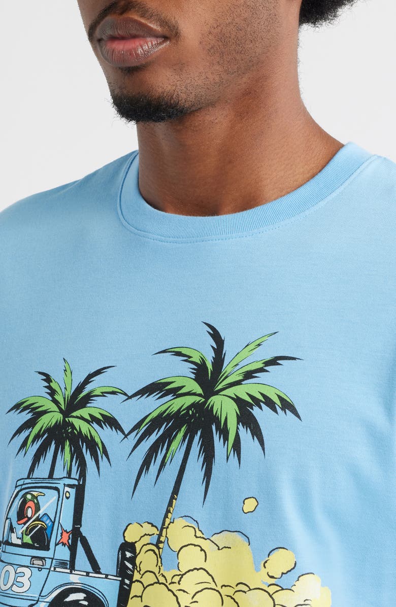 Billionaire Boys Club Playita Graphic T-Shirt, Alternate, color, Little Boy Blue