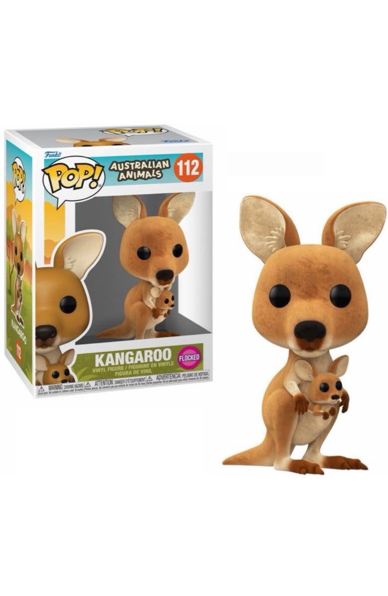 Funko Kangaroo (Australian Animals) Flocked Funko Pop!, Main, color, Multi-Color