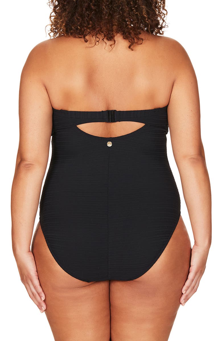 Artesands Aria Botticelli Underwire Bandeau One-Piece Swimsuit, Alternate, color,