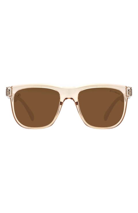 52mm Sender Polarized Square Sunglasses