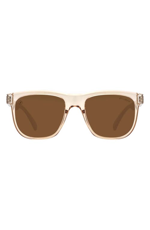 Blenders Eyewear 52mm Sender Polarized Square Sunglasses