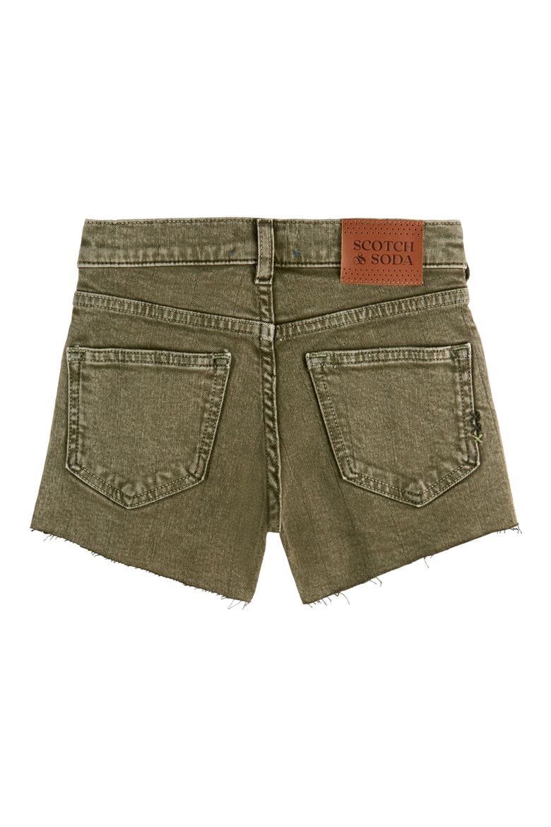 Kids' Ray Relaxed Denim Shorts, Alternate, color, WASHED MILITARY