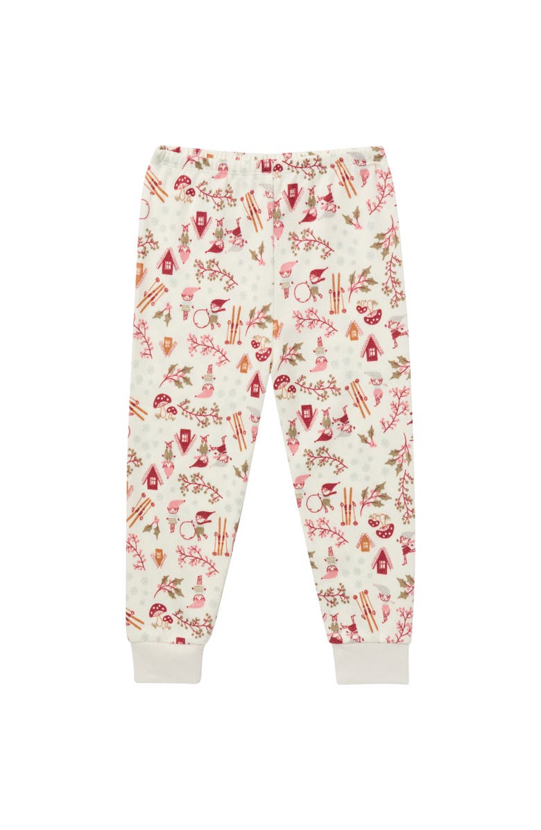Modern Moments<sup>™</sup> by Gerber Hacci Sung Fit Footless Pajama Set, Alternate, color, Winter Joy