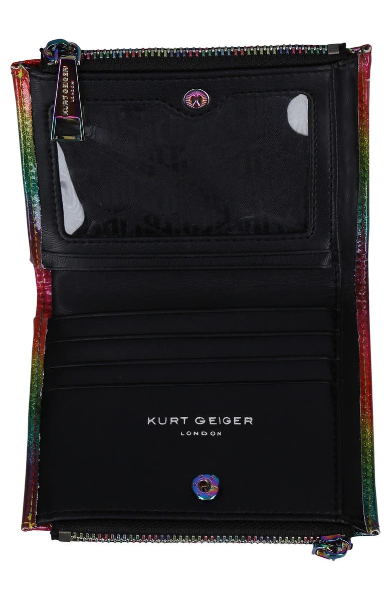 Kurt Geiger London Kensington Quilted Wallet, Alternate, color, 