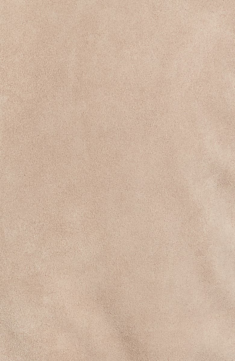 AG Ari Suede Trucker Jacket, Alternate, color,