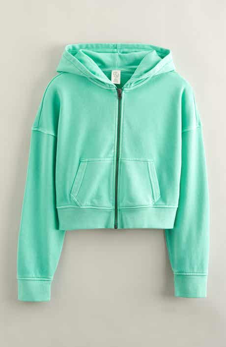 Treasure & Bond Kids' French Terry Zip-Up Hoodie
