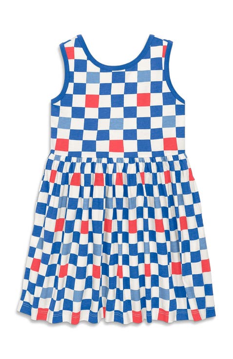 Kids Tiered Tank Dress In Seasonal Prints (Toddler, Little Kid, Big Kid)