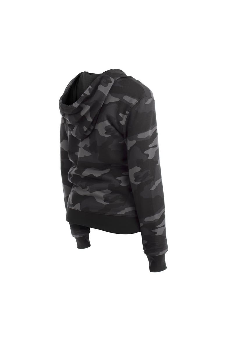 Women's New Era  Black New York Giants Camo Full-Zip Hoodie, Alternate, color, Black