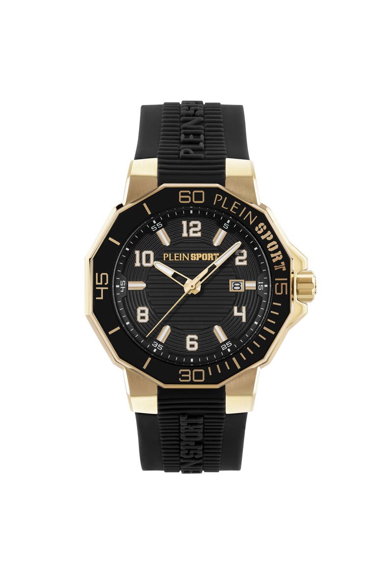 Watches Titan 3H Men, Main, color, black/lightgold