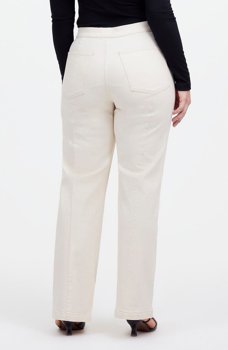 Madewell The Emmett Welt Pocket Wide Leg Jeans, Alternate, color, Vintage Canvas