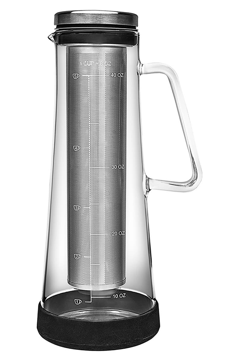 JoyJolt Fresco Cold Brew Coffee Maker - 32 oz., Main, color, 
