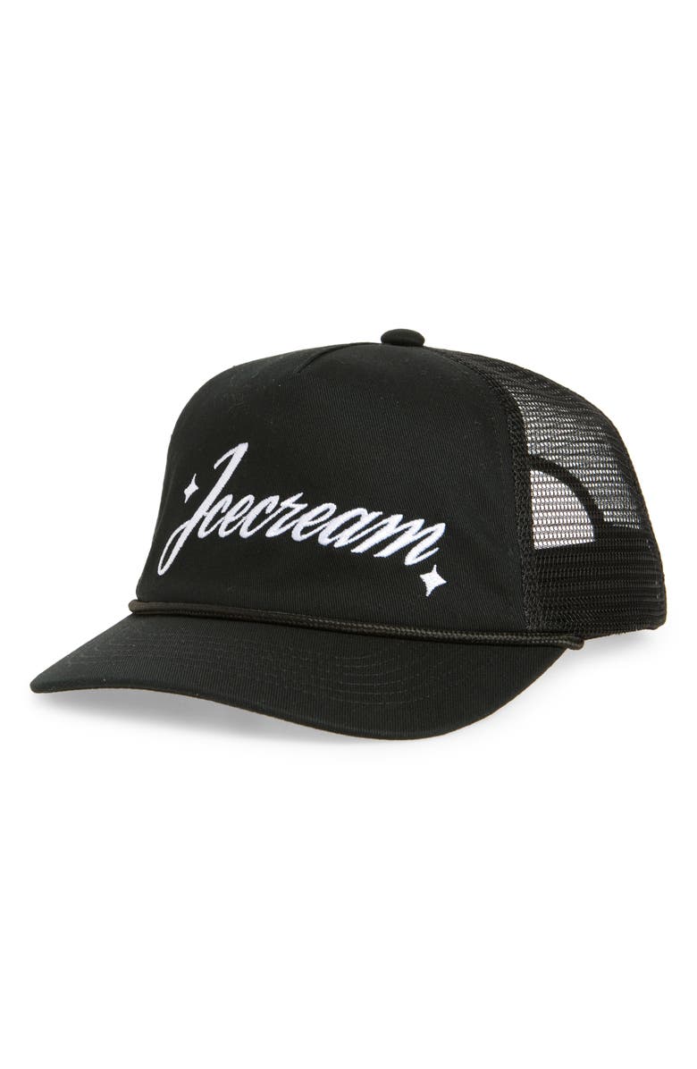 ICECREAM Gleam Logo Trucker Hat, Main, color, 
