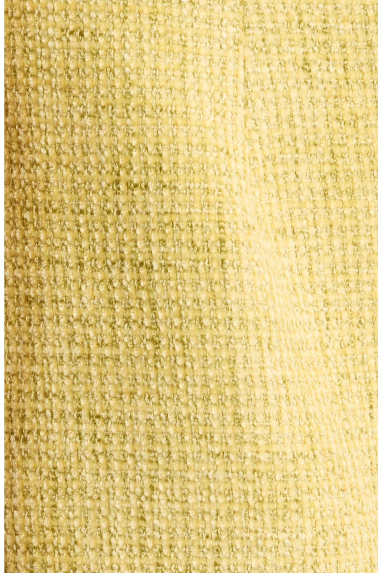 Bouclé Fit & Flare Minidress, Alternate, color, CHARTREUSE