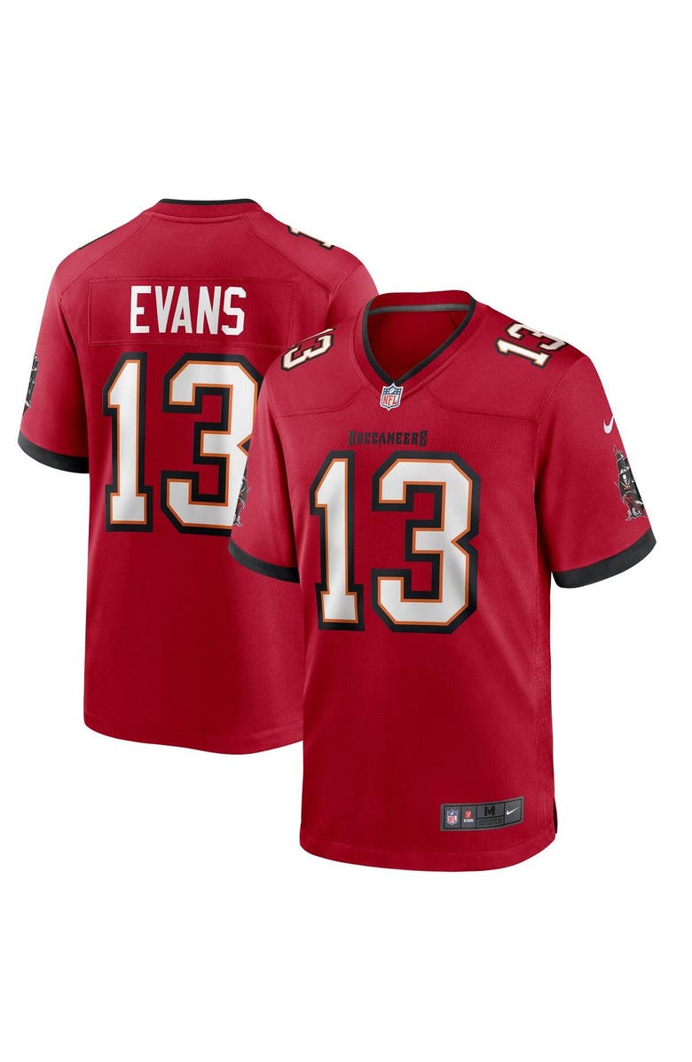 Nike Men's Nike Mike Evans Red Tampa Bay Buccaneers Player Game Jersey, Main, color, Red