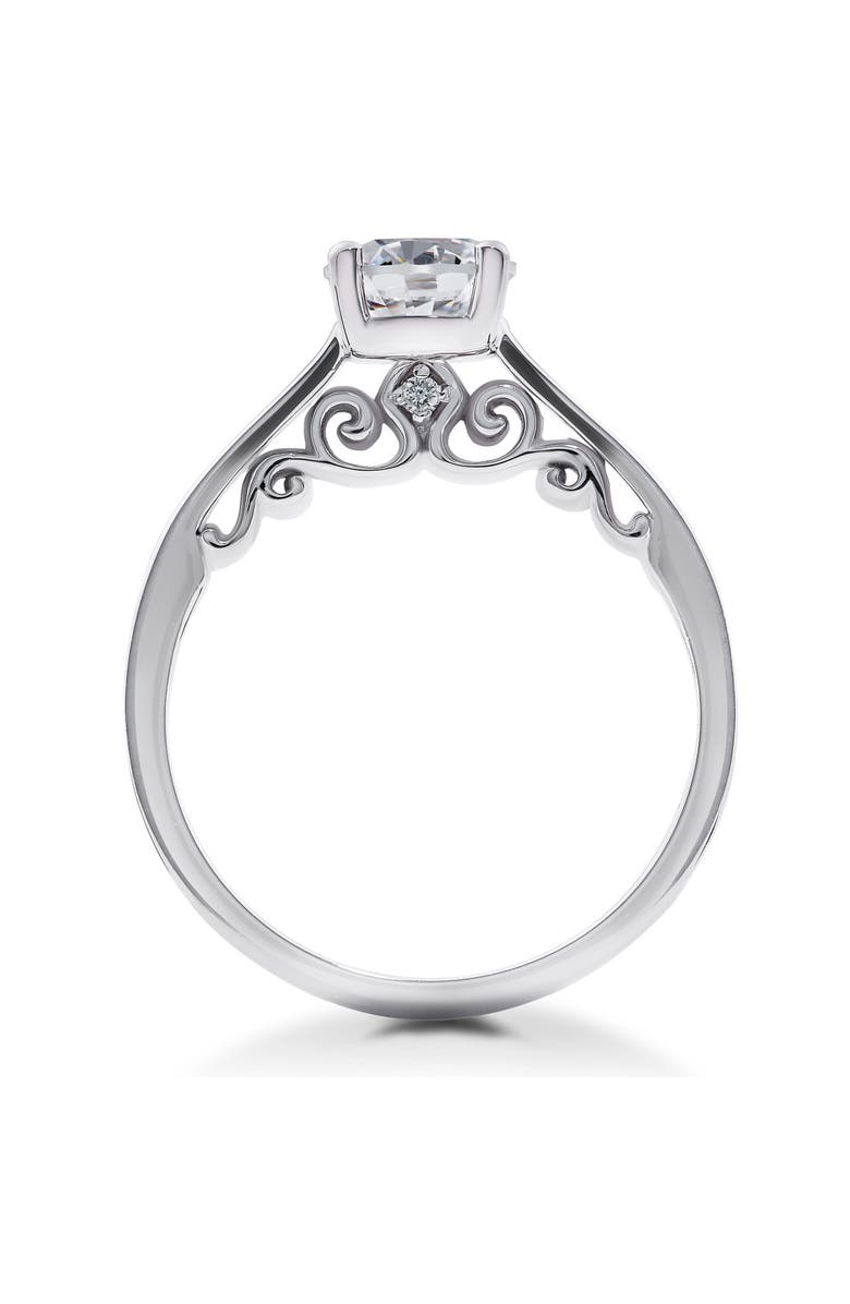 Bliss Diamond 1 ct Diamond Round Solitaire Engagement Ring 14k Gold Lab Grown, Alternate, color,