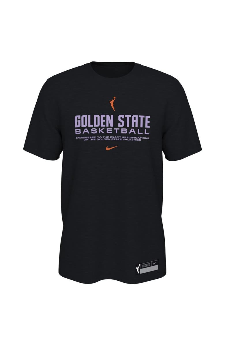Nike Men's Nike  Black Golden State Valkyries On-Court Legend Essential Practice Performance T-Shirt, Alternate, color, 