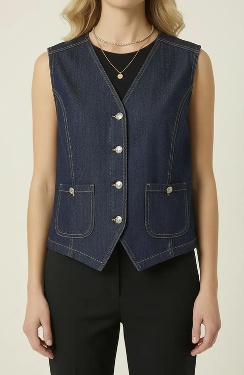 Denim Vest