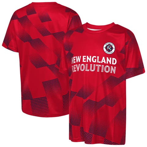 Youth Outerstuff  Red New England Revolution Sheer Thrill T-Shirt