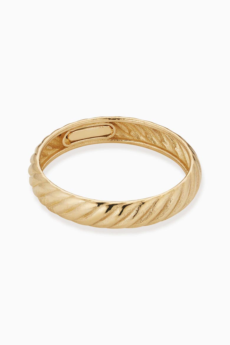 14K Gold With A Twist Ring, Alternate, color, Yellow Gold