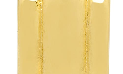 Estella Bartlett Chunky Textured Hoop Earrings In Gold