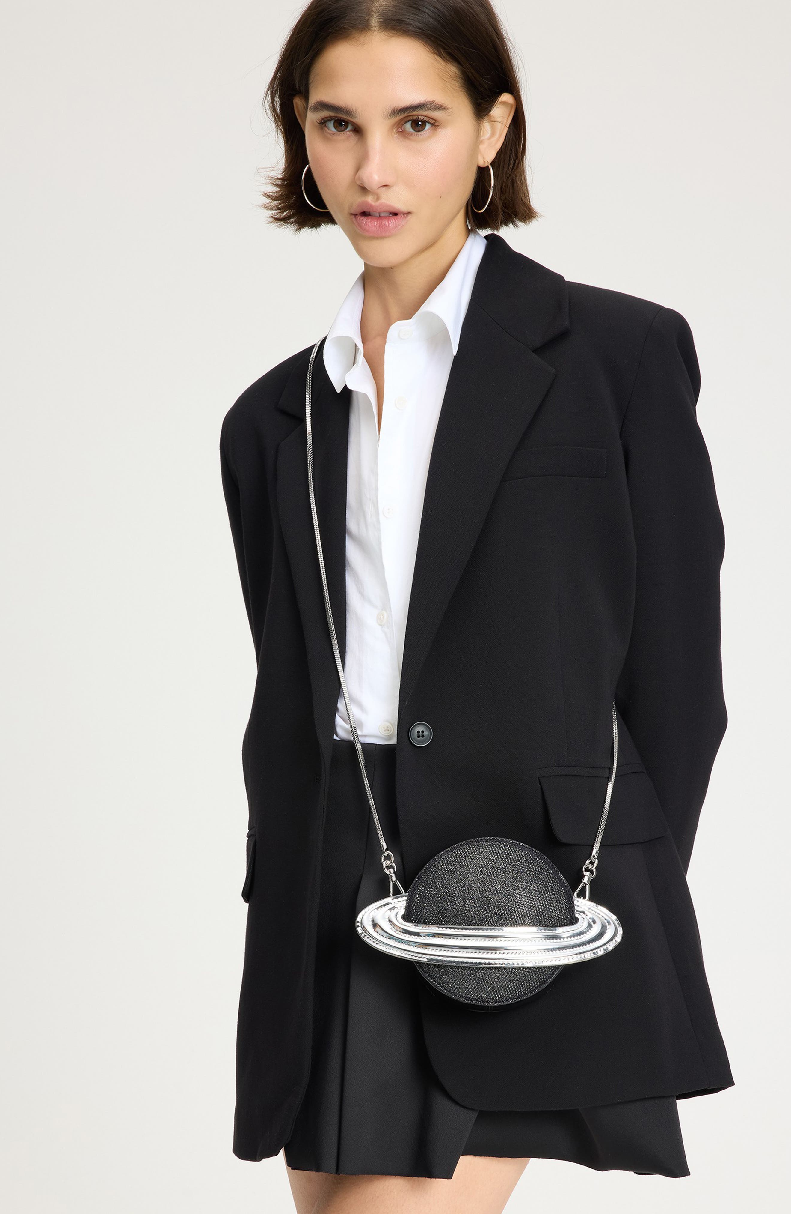 Kate Spade New York spaced out embellished saturn crossbody bag, Alternate, color, 