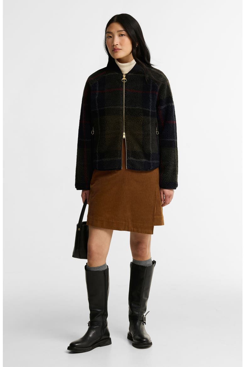 Kirklees Fleece Jacket, Alternate, color, SHADOW CLASSIC TARTAN