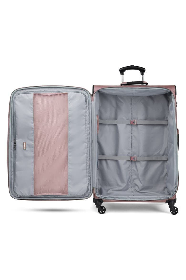 Pilot Air™ 2 29" Expandable Large Checked Spinner Luggage, Alternate, color, VELVET PINK
