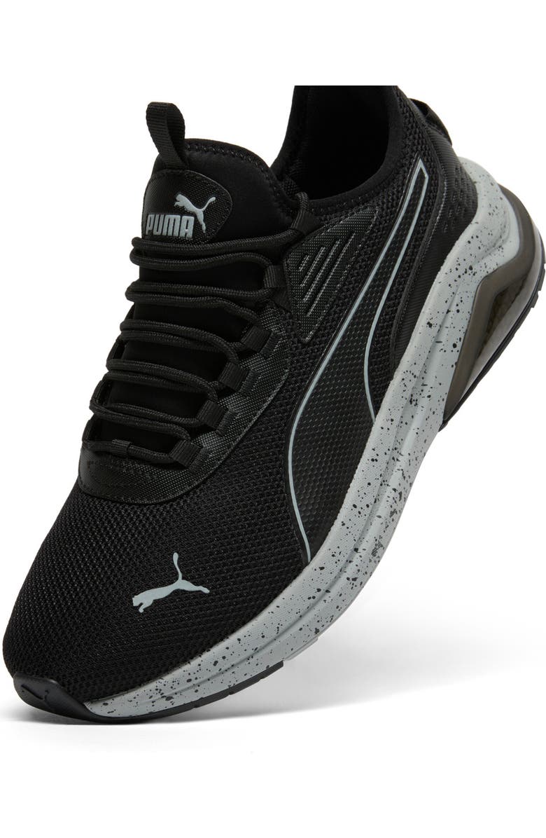 PUMA Amplifier Speckle Sneaker - Wide Width, Alternate, color, Puma Black-Cool Mid Gray