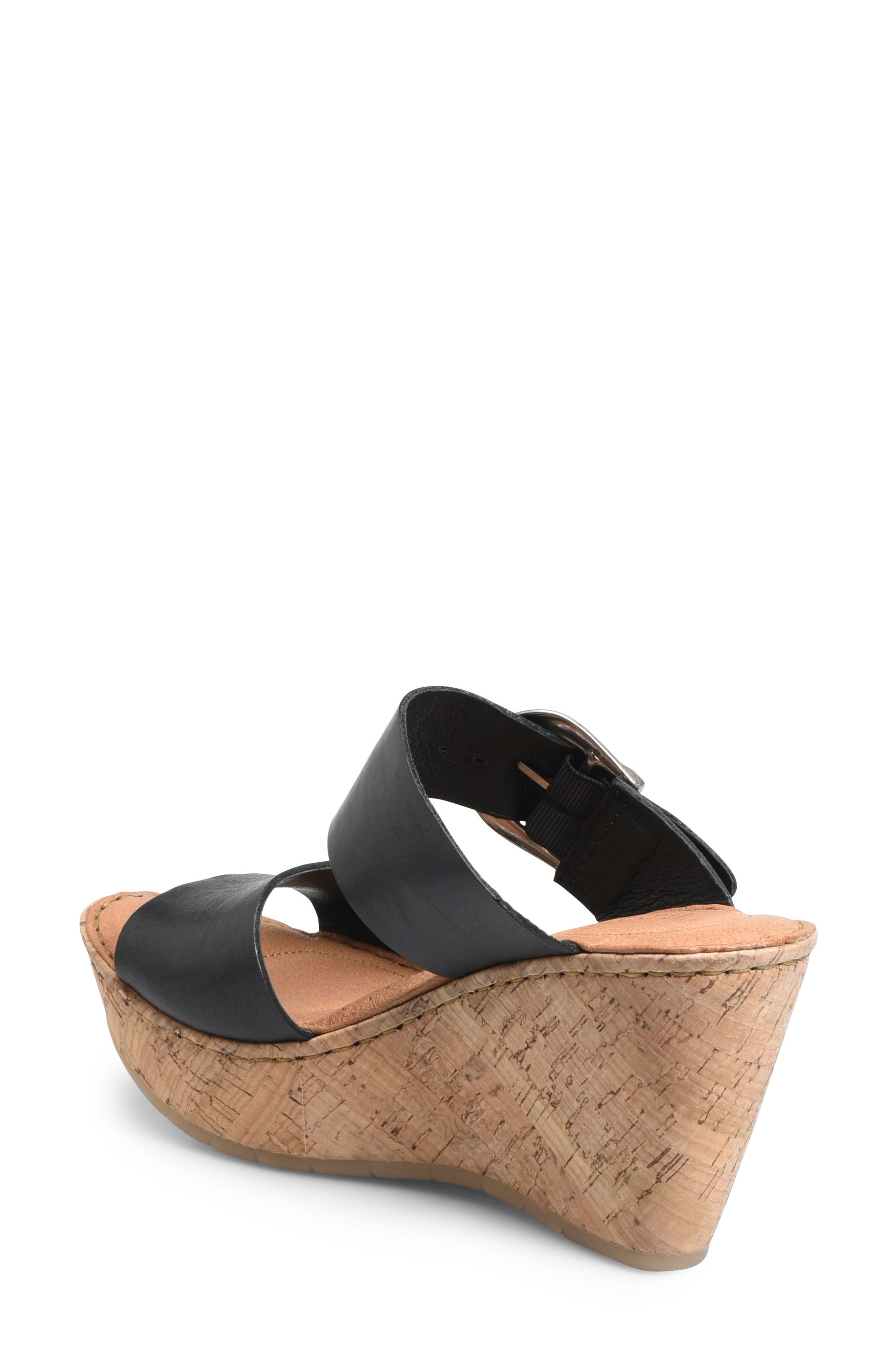 Børn Emmy Wedge Sandal, Alternate, color, 