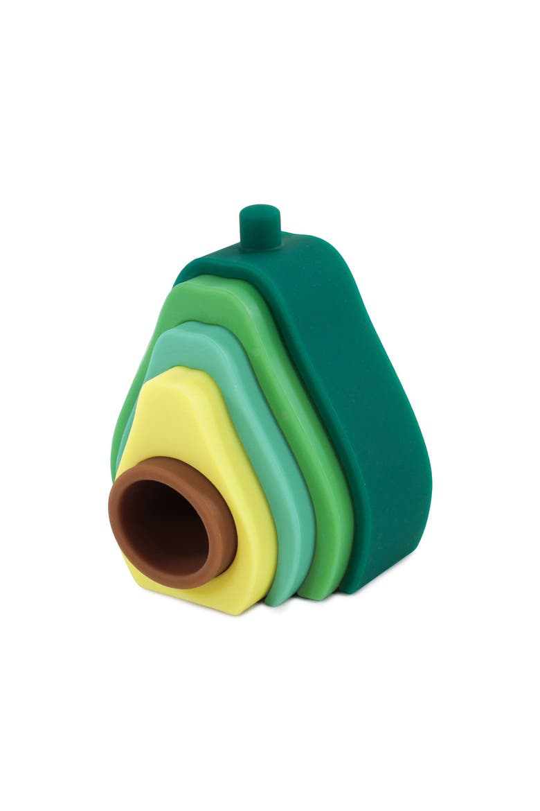 Silicone Toy Arches, Alternate, color, Avocado