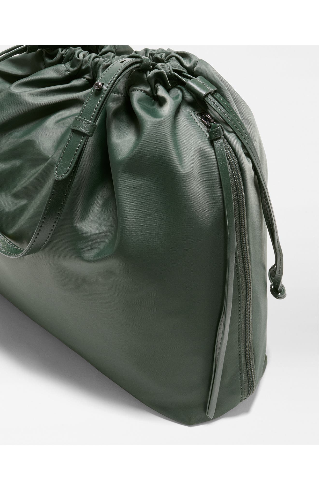 Waverly Nylon Shoulder Bag, Alternate, color, JUNIPER