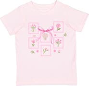 Sweet Wink Bouquet Bow Short Sleeve T-Shirt