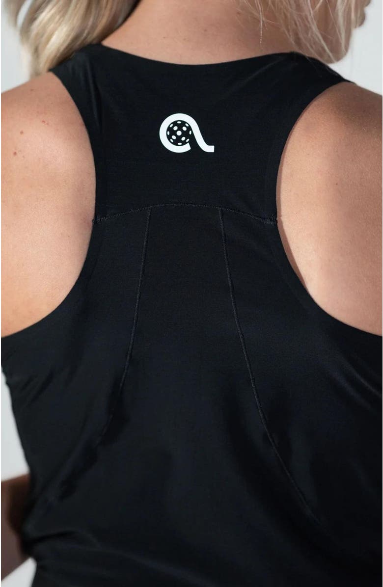 AVI Bounce-It Pickleball Tank, Alternate, color, Black Beauty
