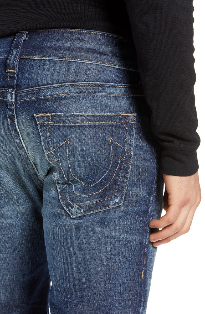 True Religion Brand Jeans Ricky Relaxed Fit Jeans, Alternate, color, 