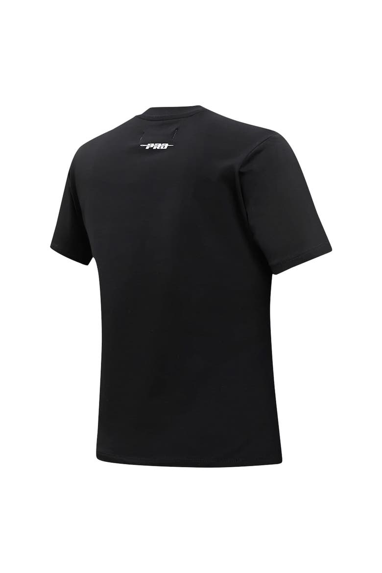 Women's Pro Standard  Black Chicago Cubs Rhinestone Slim Fit T-Shirt, Alternate, color, Black