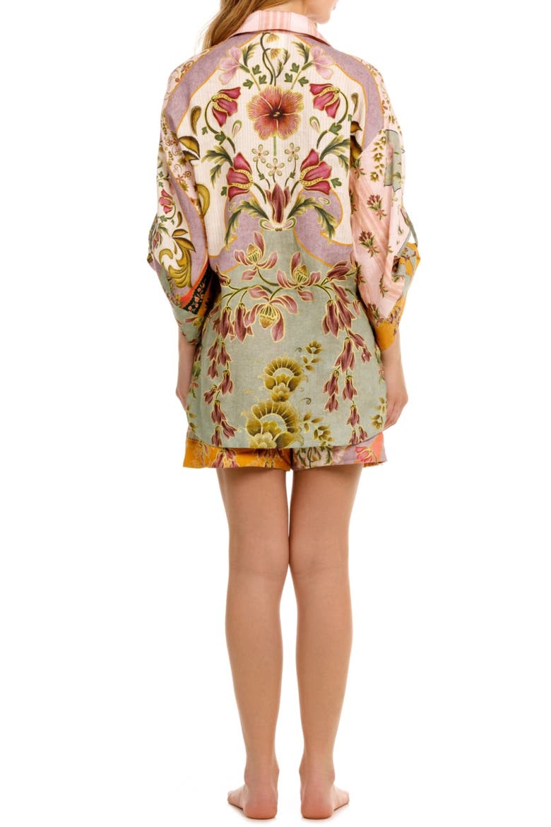 Renata Aura Cover-Up Shorts, Alternate, color, PINK MULTI