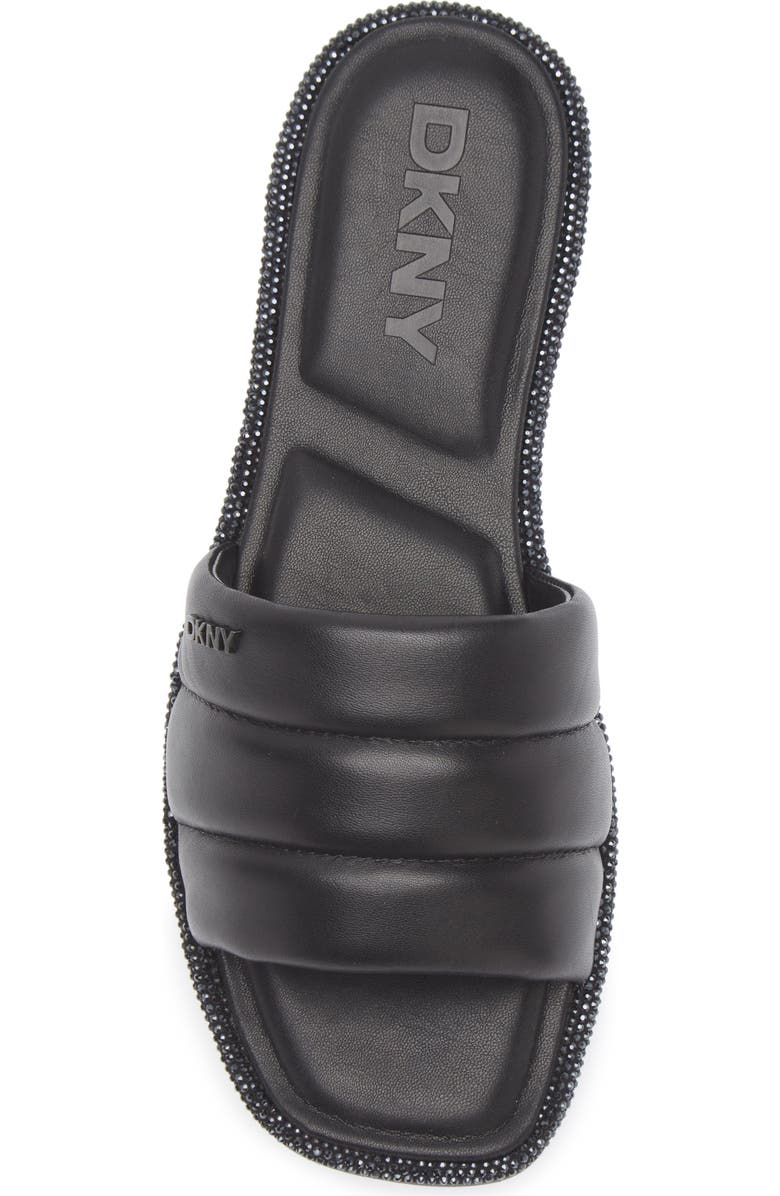 DKNY Slide Sandal, Alternate, color, Black