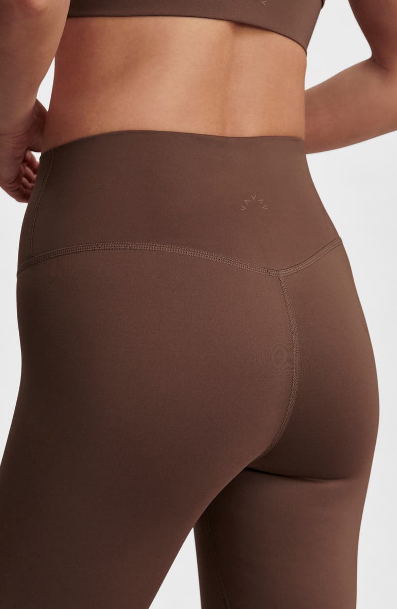 Varley Assure High Rise 25-Inch Leggings, Alternate, color, Coffee Quartz