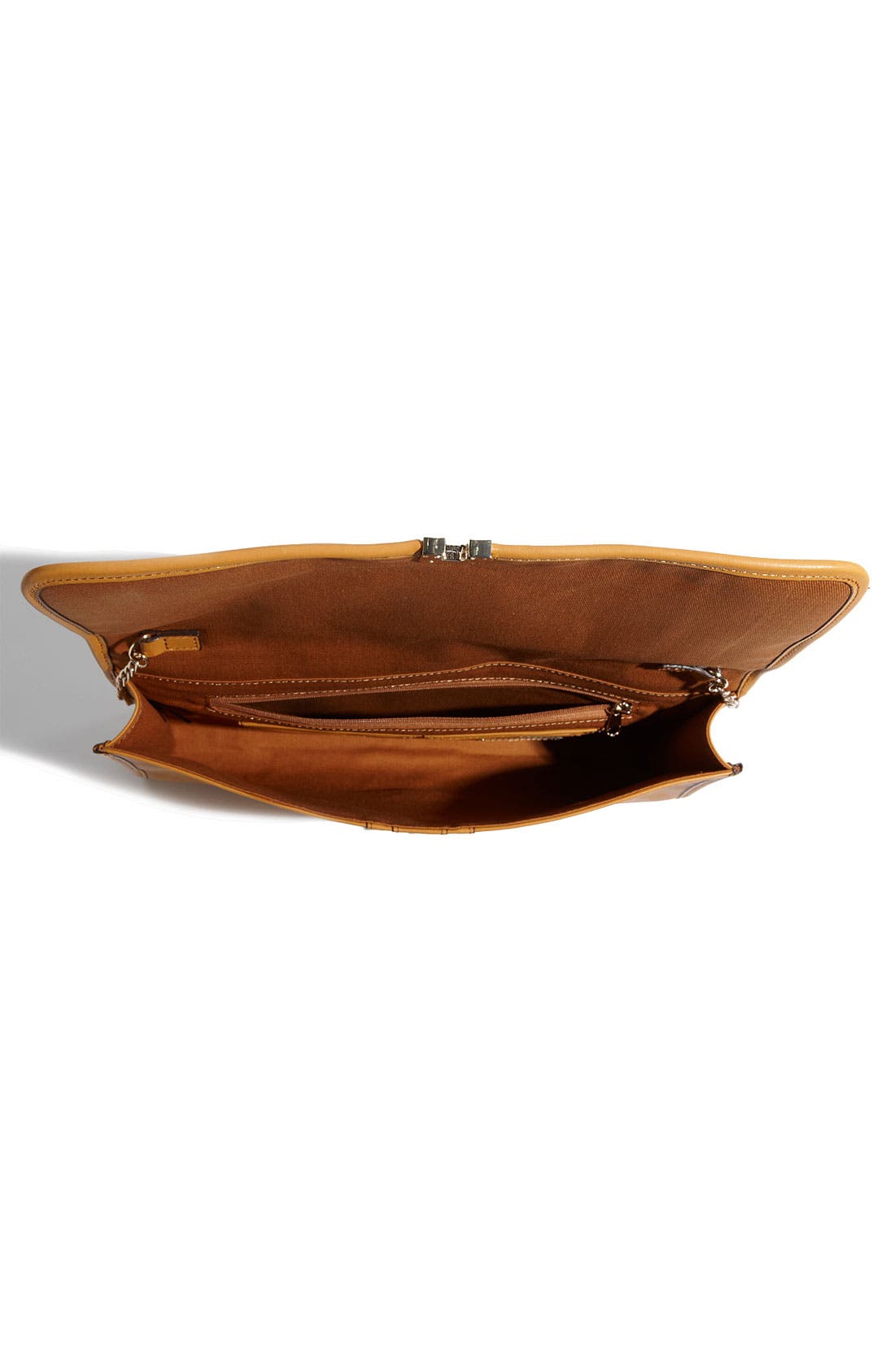 'Signature' Clutch, Alternate, color, TAN LION