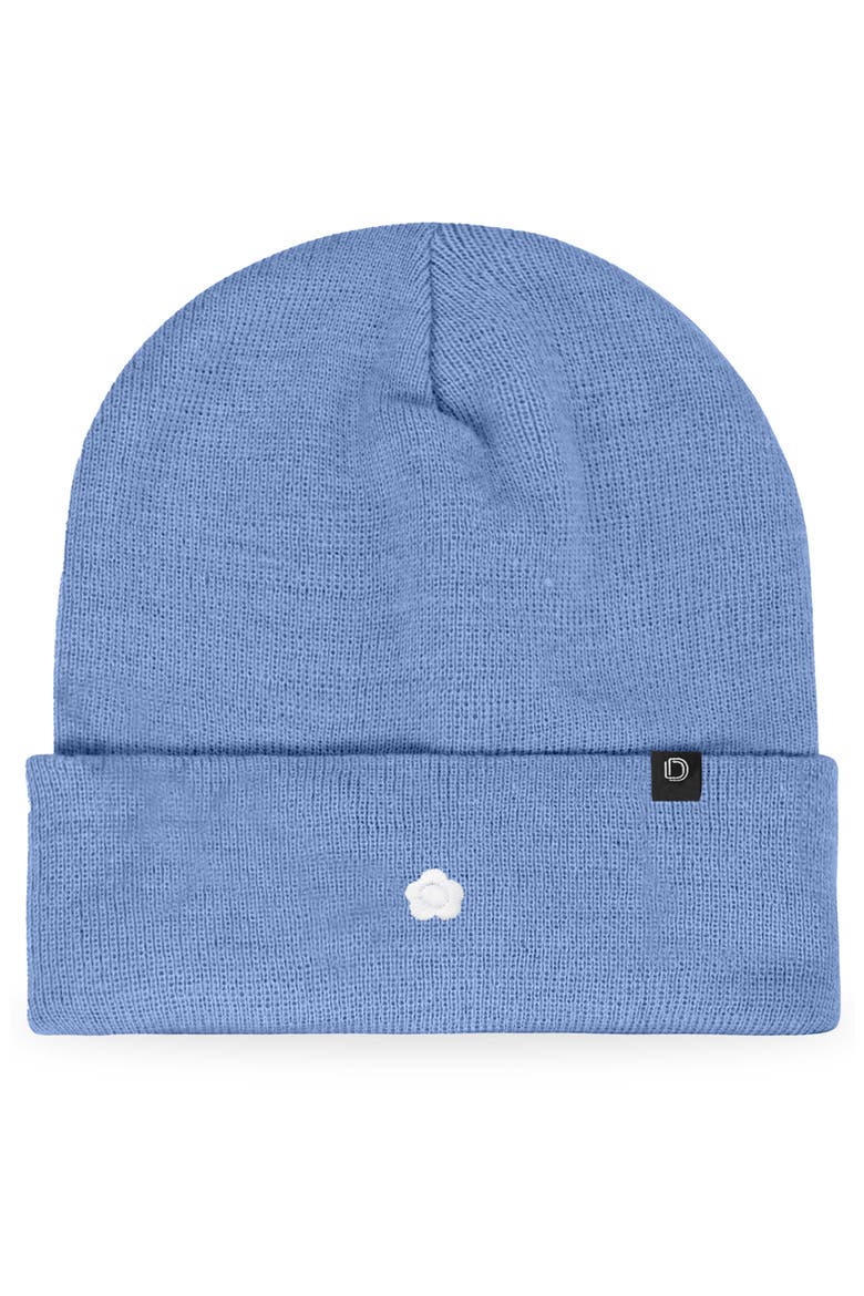 Lil Flower Beanie Cap, Main, color, Periwinkle