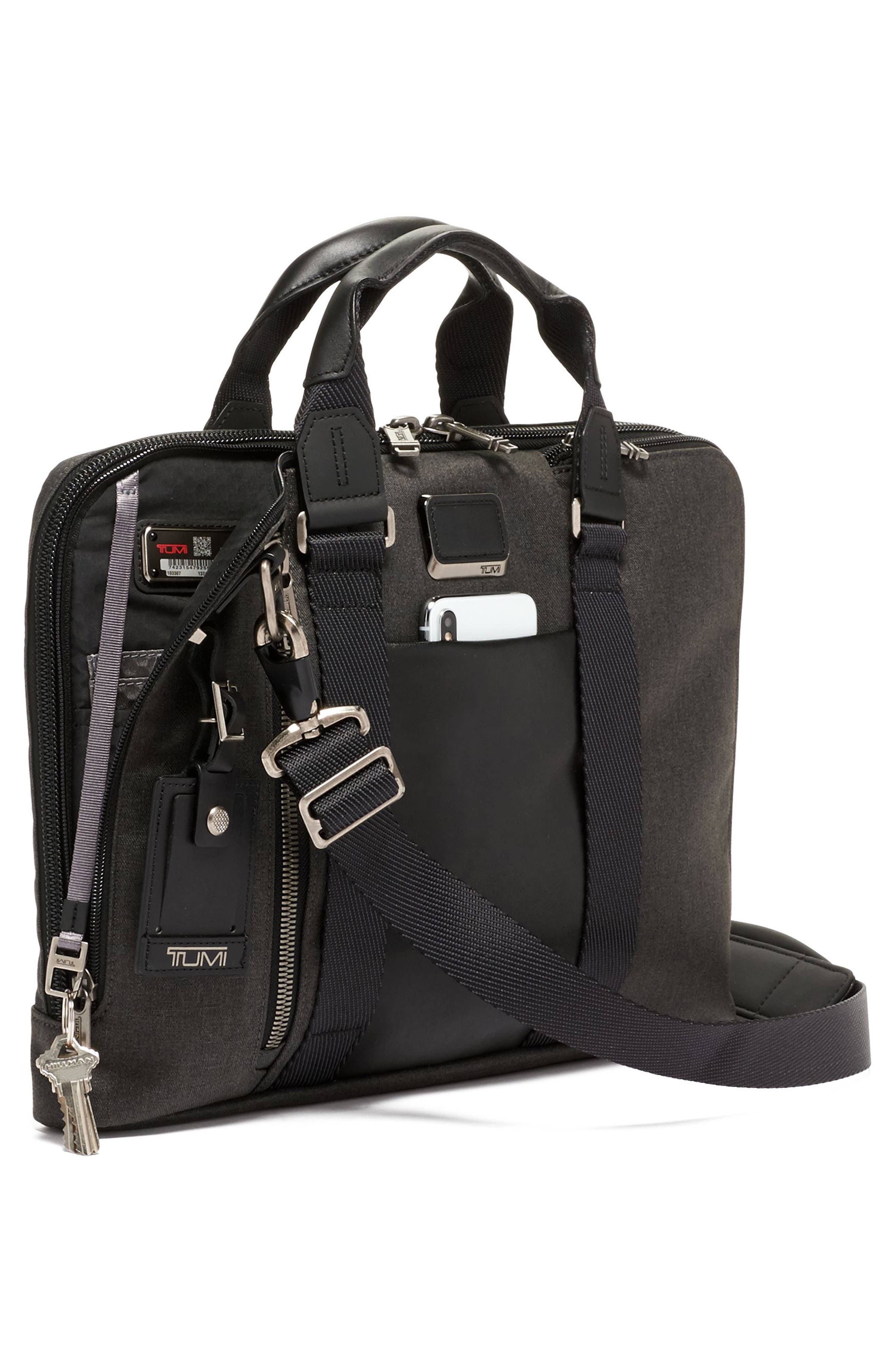 TUMI Alpha Bravo Aviano Slim Briefcase, Alternate, color, 
