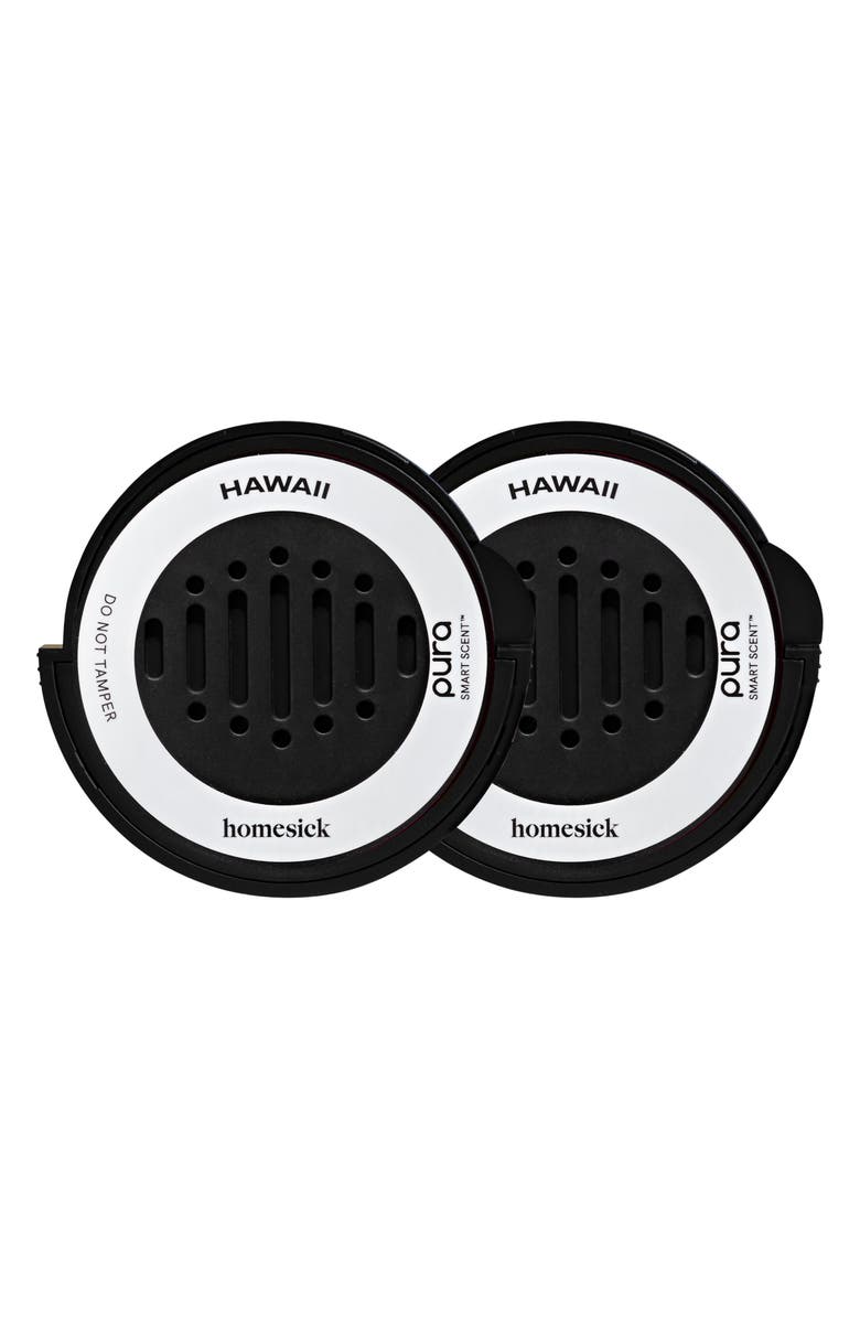 PURA x Homesick Hawaii Car Fragrance Refill Duo, Main, color, Hawaii