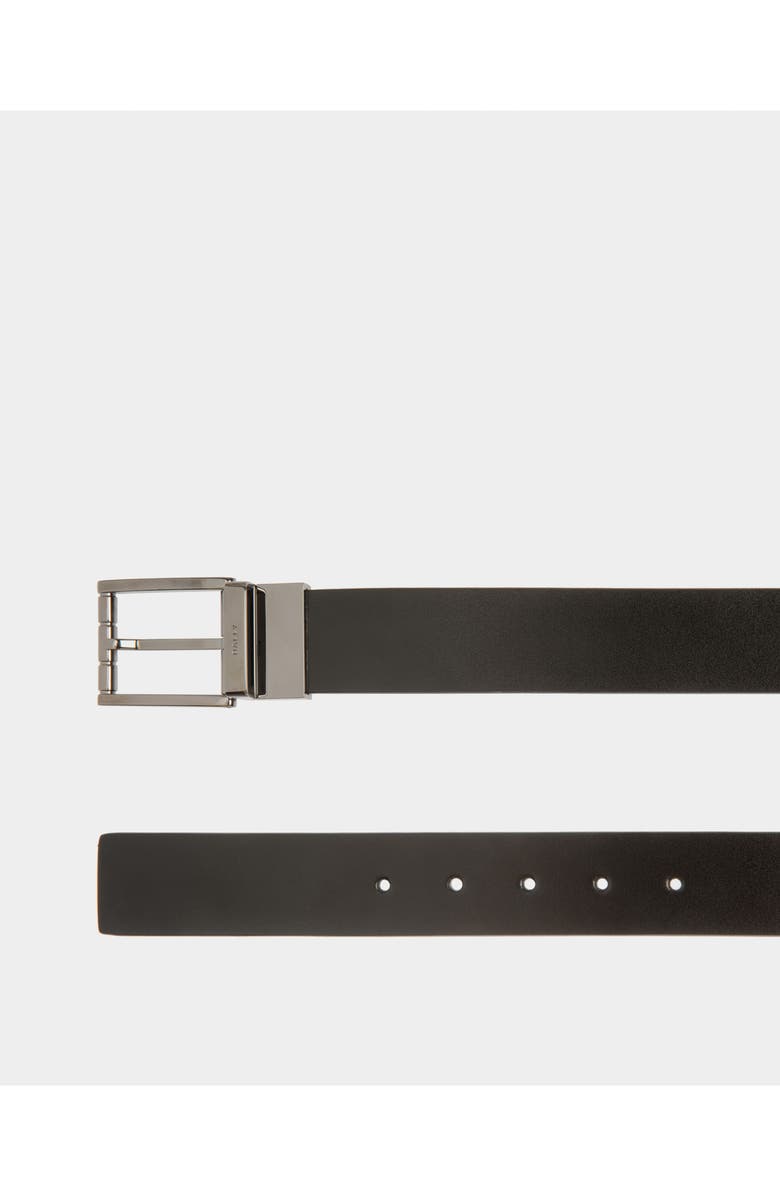 Bally Astory 35mm Reversible And Adjustable Belt In Calf Leather, Alternate, color, Multi