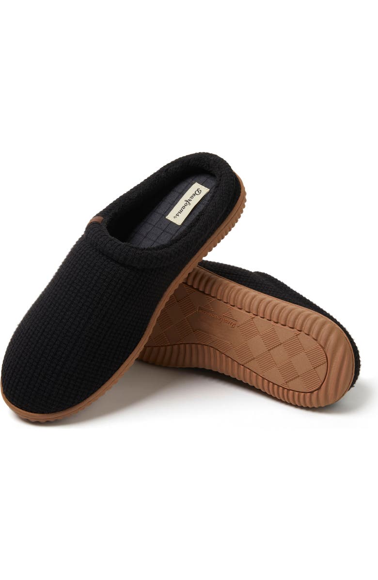 DEARFOAMS Case Casual Clog Slipper, Alternate, color, Black