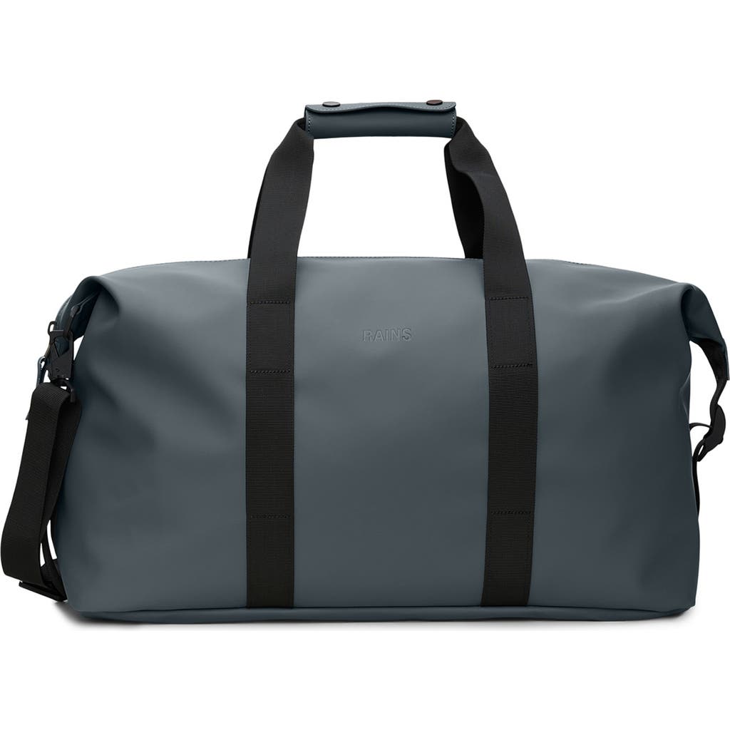 Rains Hilo Waterproof Weekend Bag In Blue