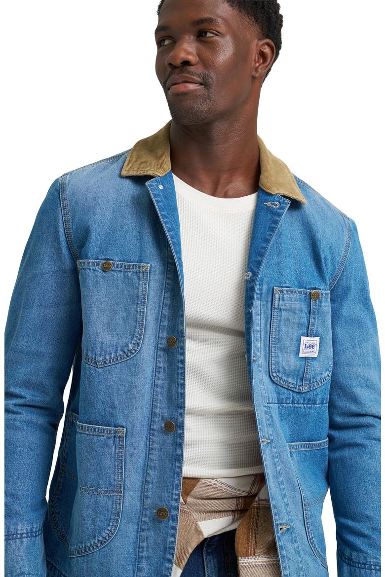 91-LJ Denim Jacket, Alternate, color, VINTAGE WEAR