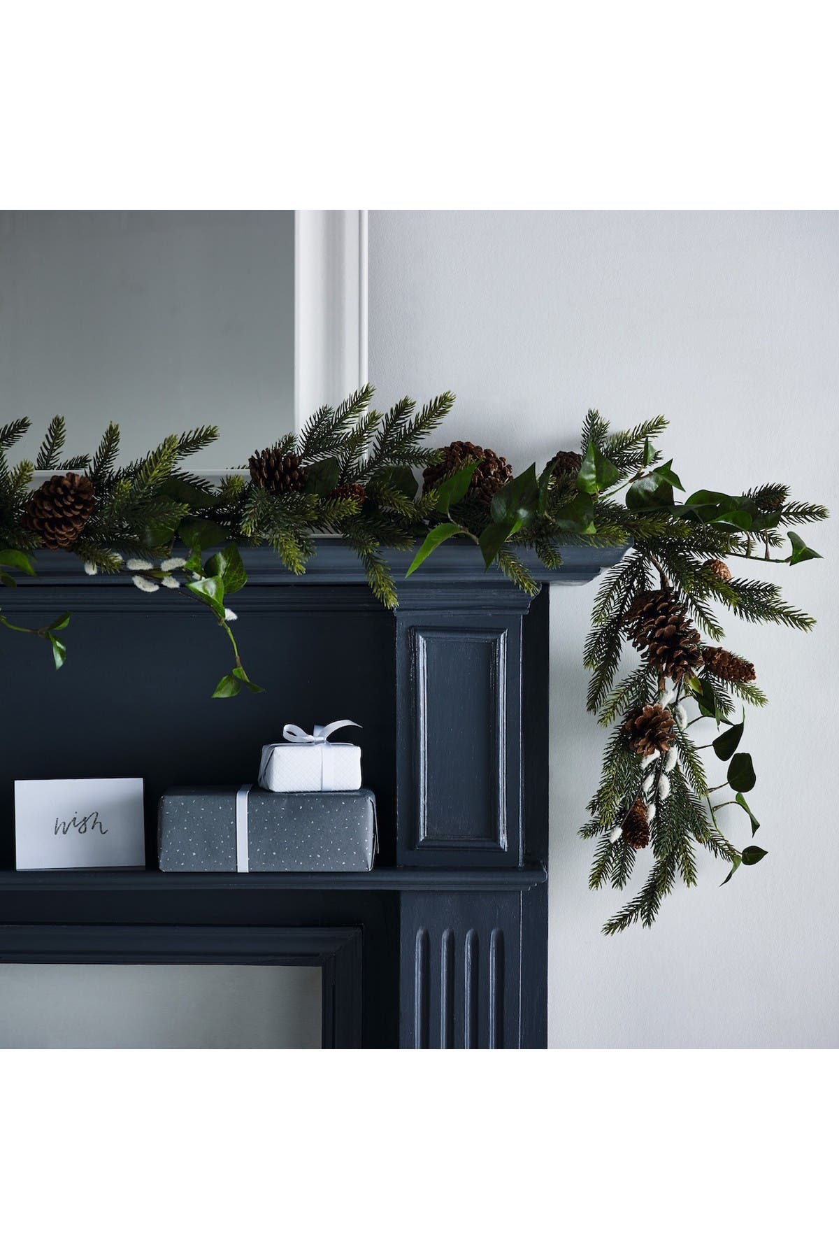 The White Company Ivy & Pussy Willow Garland (Women) | Nordstromrack