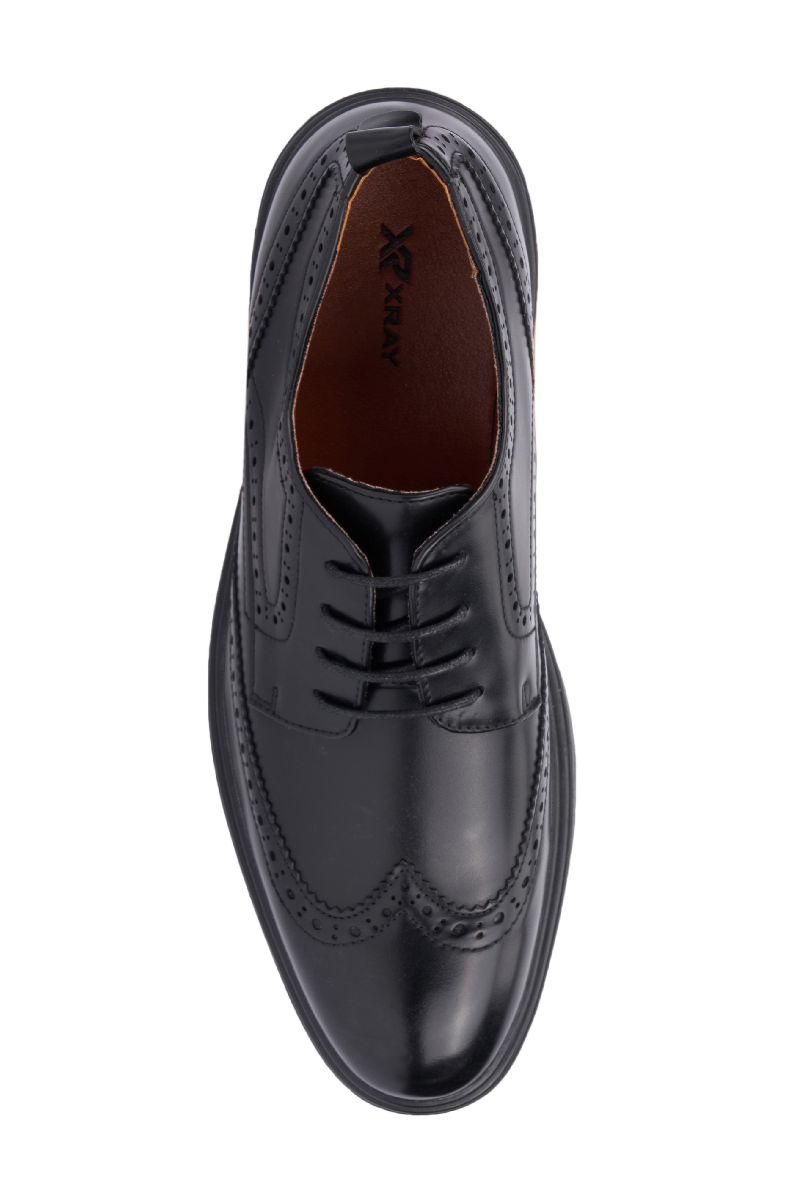 XRAY Tucker Wingtip Sneaker, Alternate, color, Black