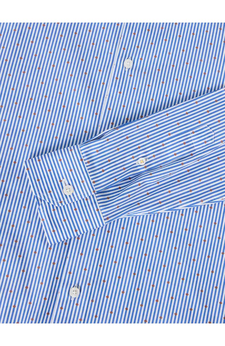 Robert Talbott Reynolds Fil Coupe Shirt, Alternate, color, Blue/White