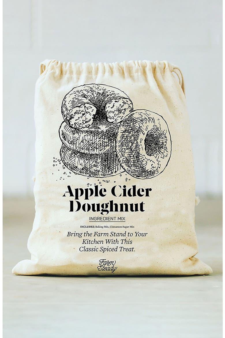 Apple Cider Doughnut Making Kit, Alternate, color, CANVAS